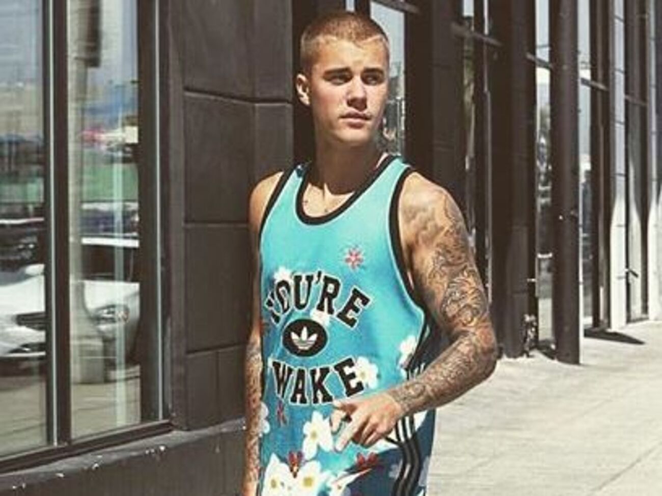 Бибер показал, как выглядел в детстве