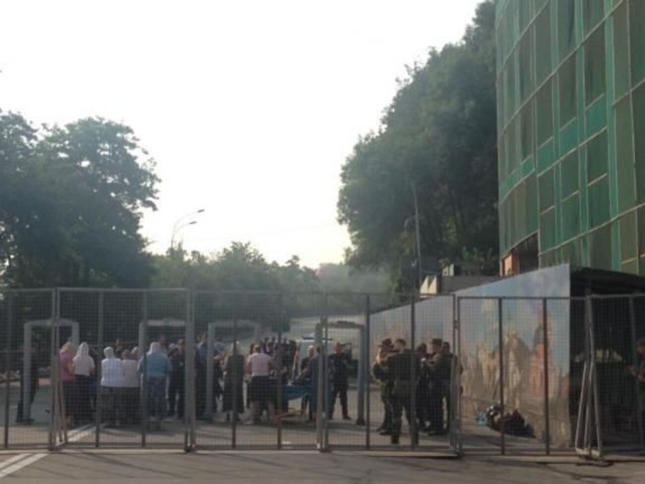 В центре Киева собираются паломники&nbsp;Украинской православной церкви Московского патриархата