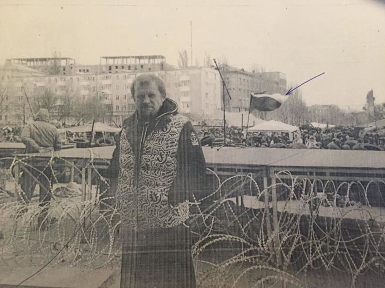 Ковалев, по данным Арьева, присутствовал при захвате террористами Донецкой облгосадминистрации