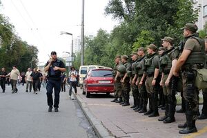 Для обеспечения безопасности во время крестного хода в Киеве были привлечены 1500 военнослужащих Нацгвардии