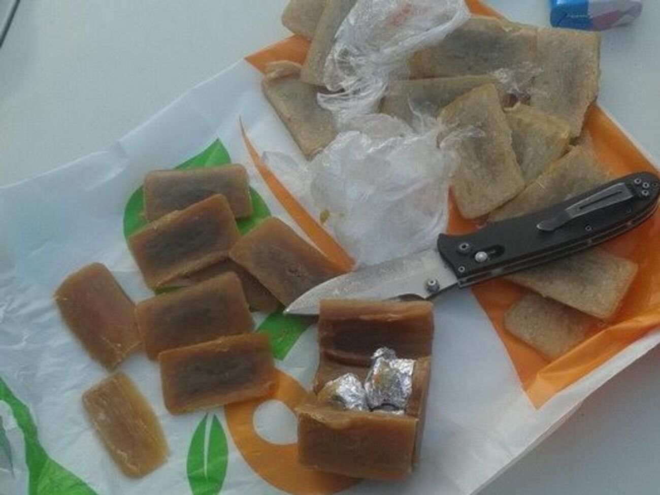 Злоумышленники прятали наркотик в хозяйственном мыле