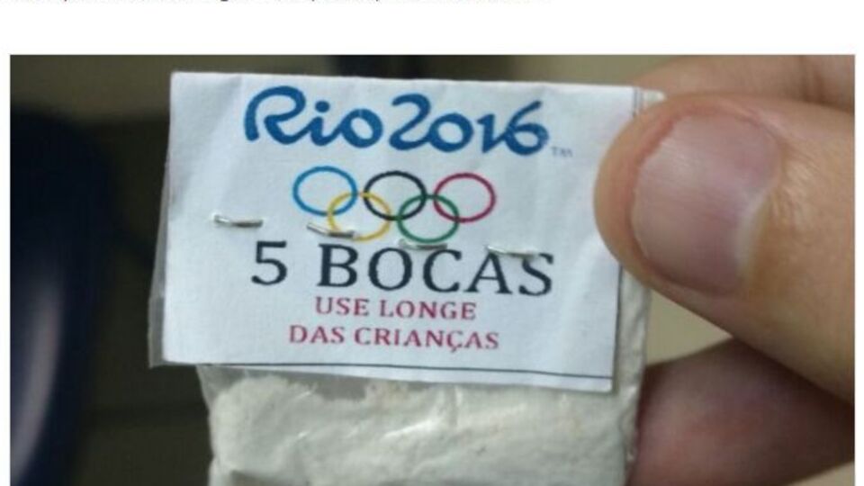 Наркотики "украсили" символикой Олимпийских игр