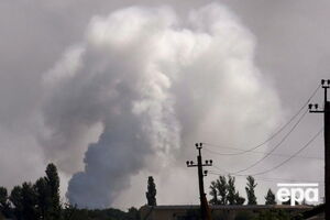 Взрыв произошел при разгрузке боеприпасов