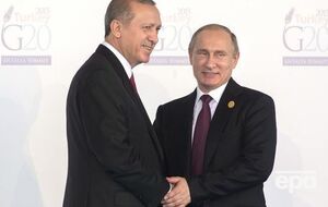 Присутствие Владимира Путина на матче должно ускорить нормализацию взаимоотношений с Реджепом Эрдоганом