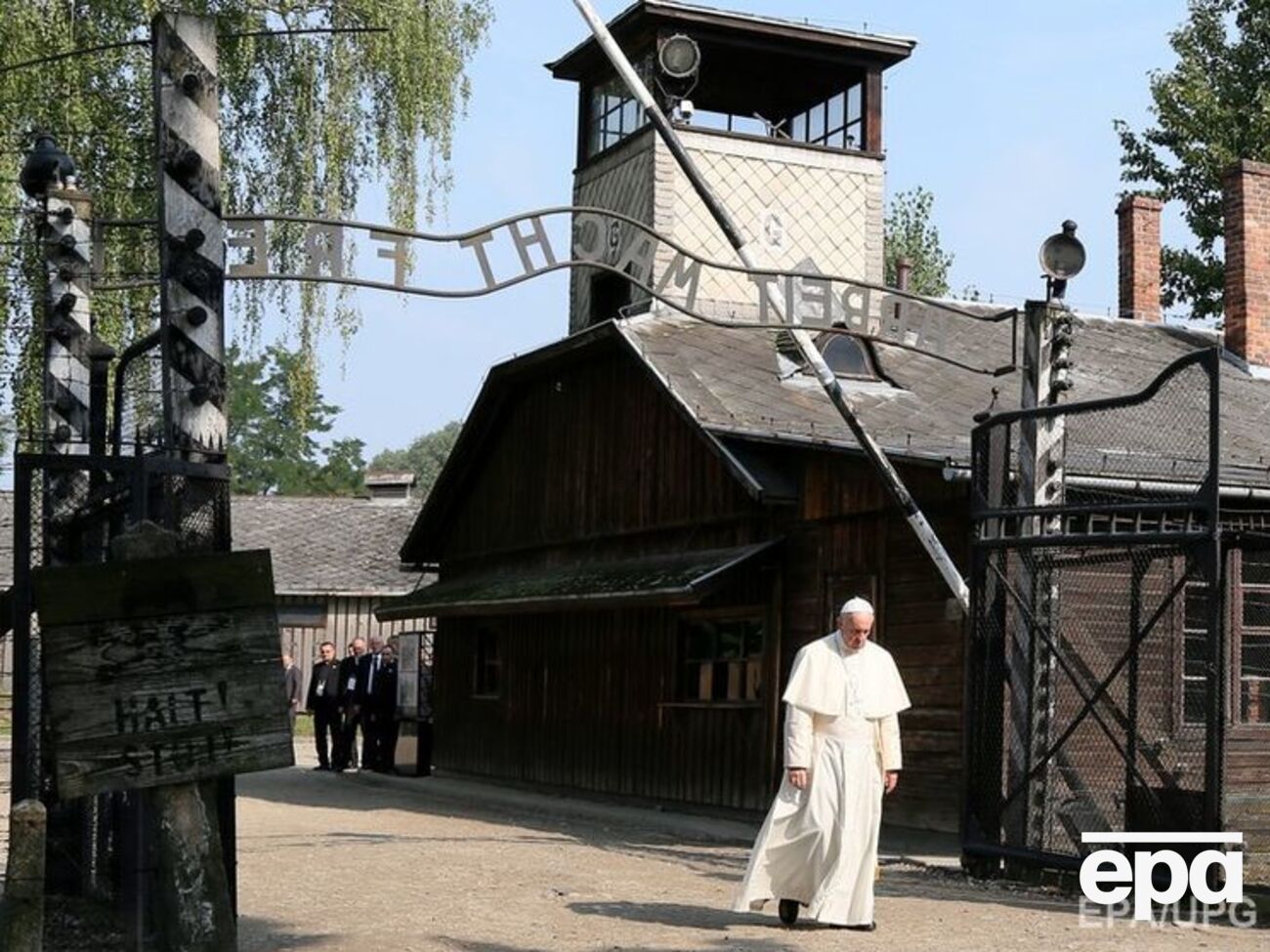 Папа посетил "Аушвиц"