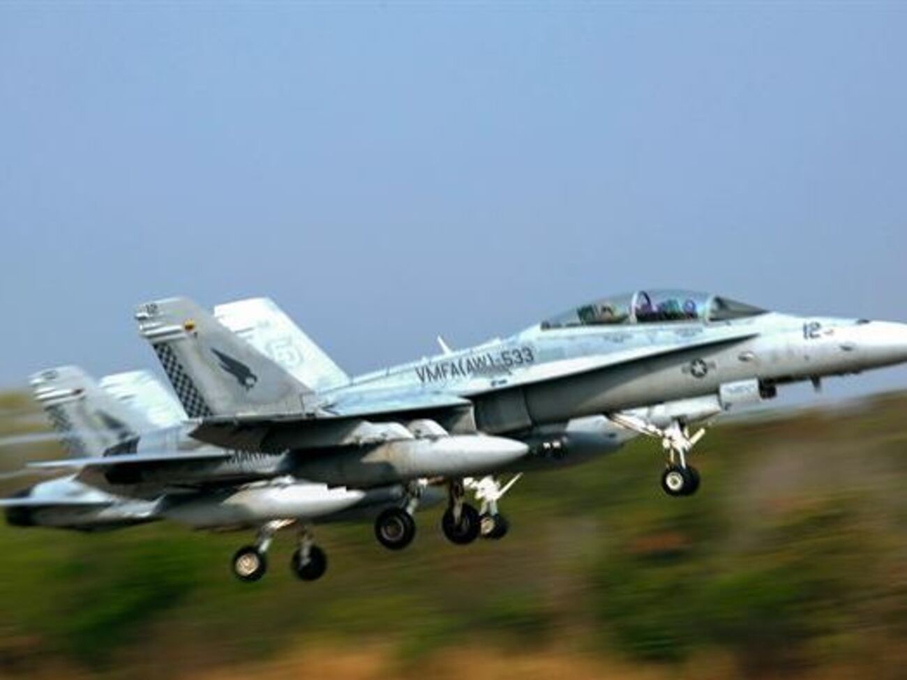 США потеряли один истребитель-бомбардировщик