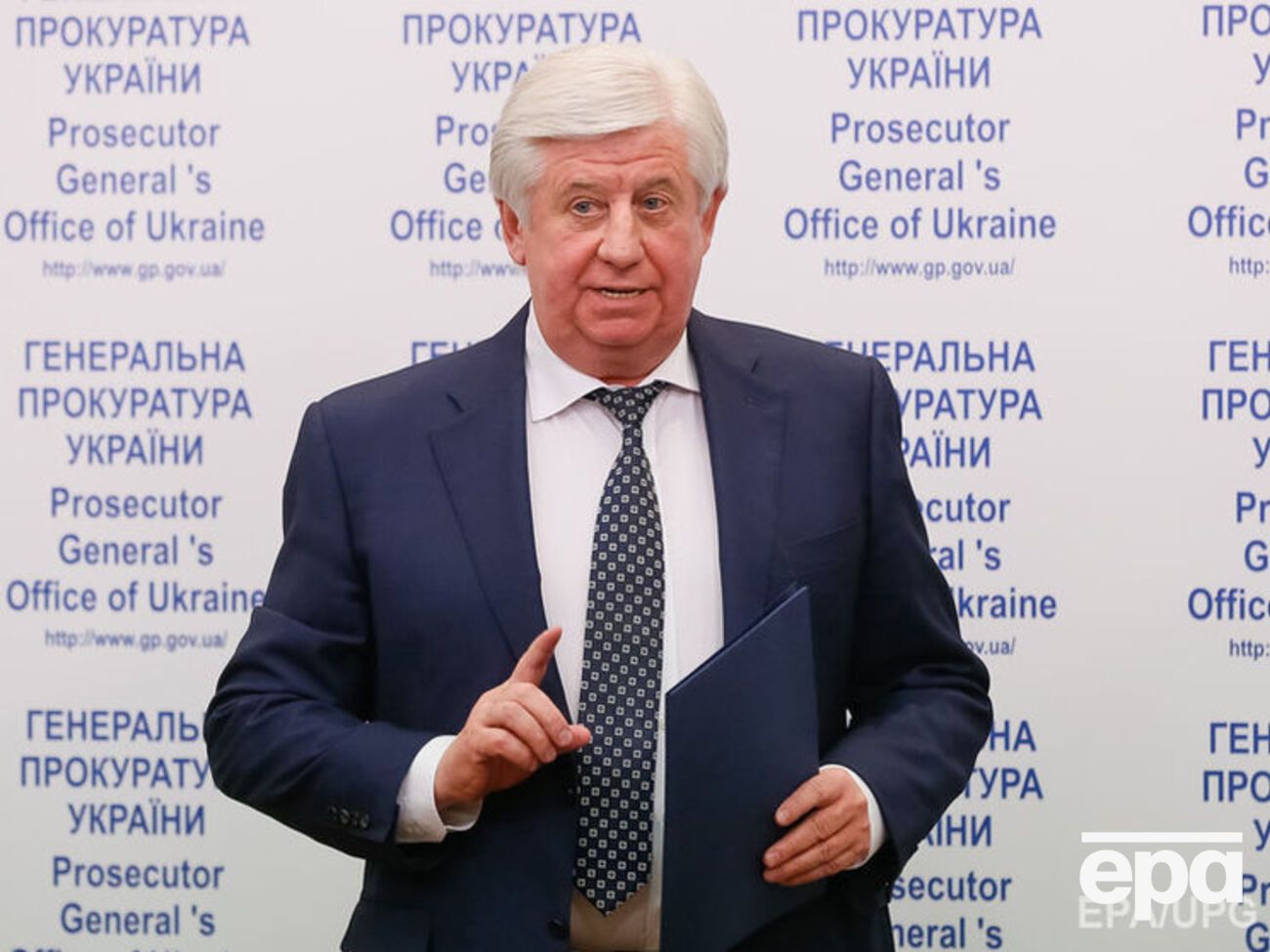 Шокин заявил, что знает, кому выгодно его опорочить