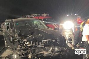 Последствия столкновения на Окружной дороге столицы