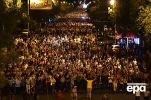 Участников марша протеста в Ереване разогнали