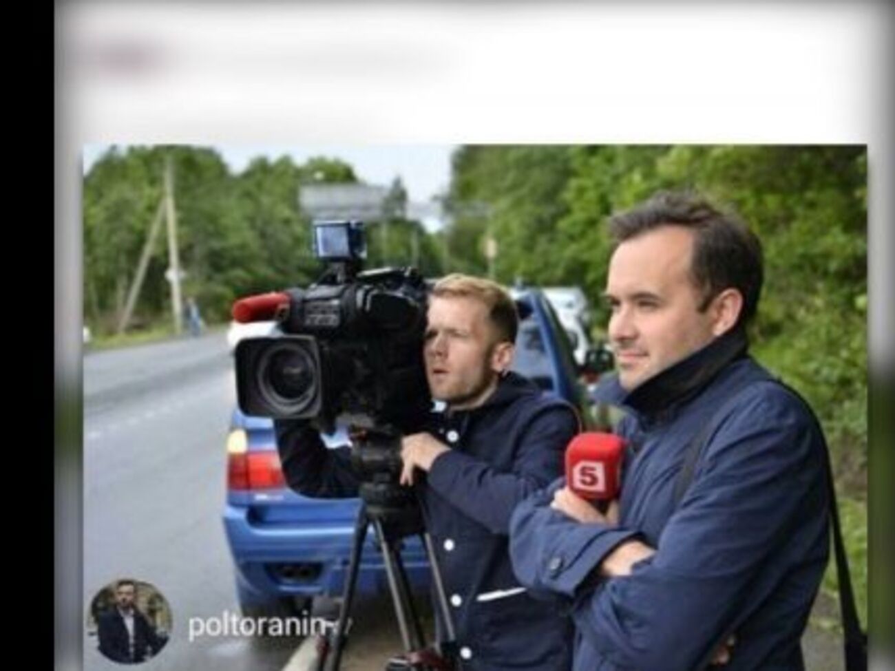 На "Пятом канале" заявили, что документы журналистов были в порядке