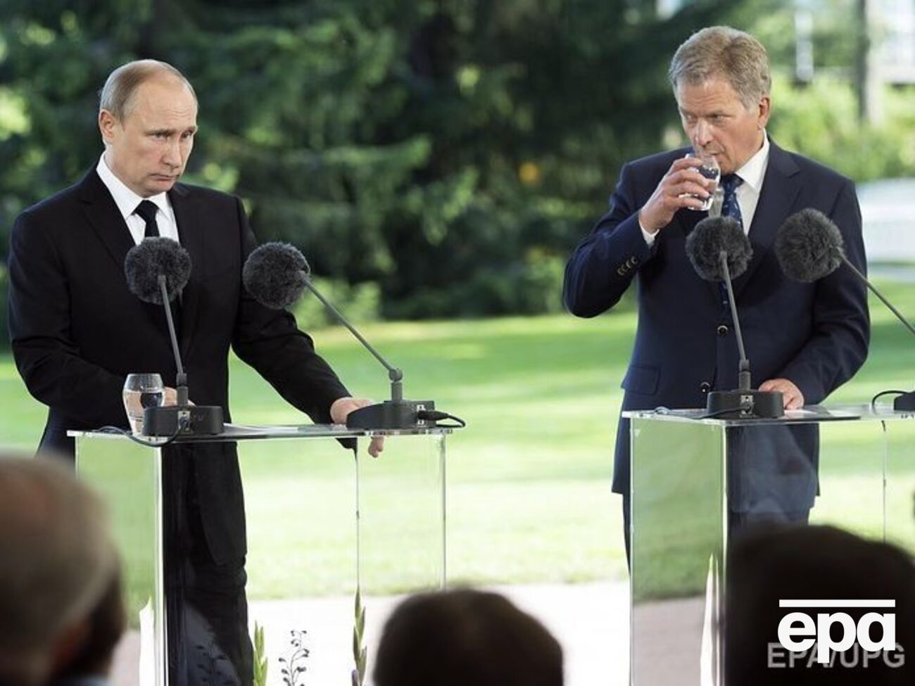 Портников:&nbsp;Нийнисте, судя по выражению лица, явно пожалел, что впустил пожилого диктатора в Европу