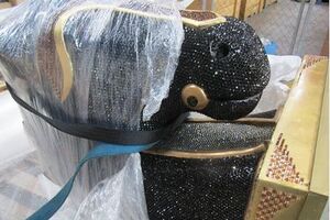 Тайник с кокаином находился в голове коня
