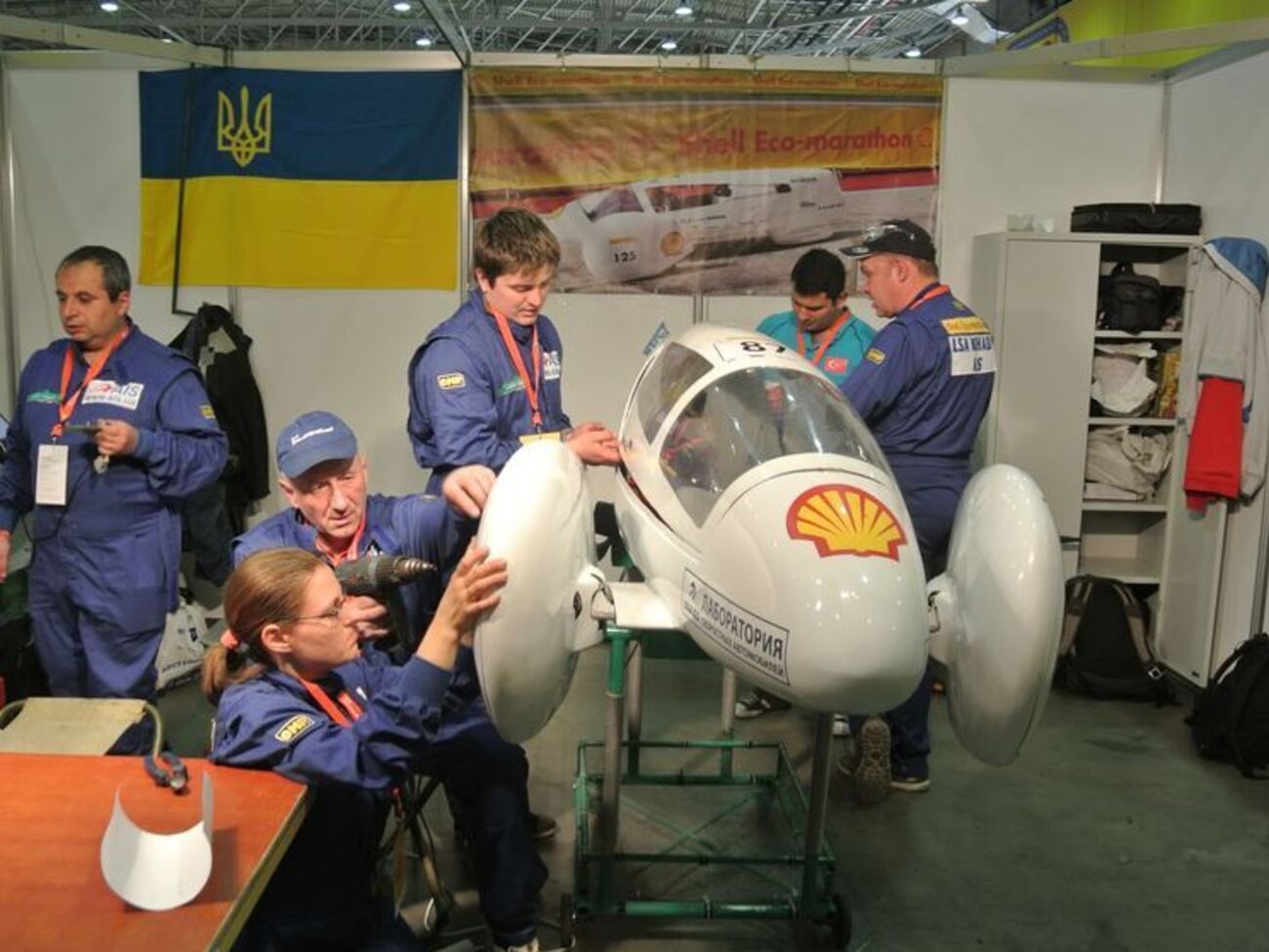 Украинский&nbsp;экомобиль "ХАДИ-34" принял участие во&nbsp;всемирном соревновании по энергоэффективности в Лондоне