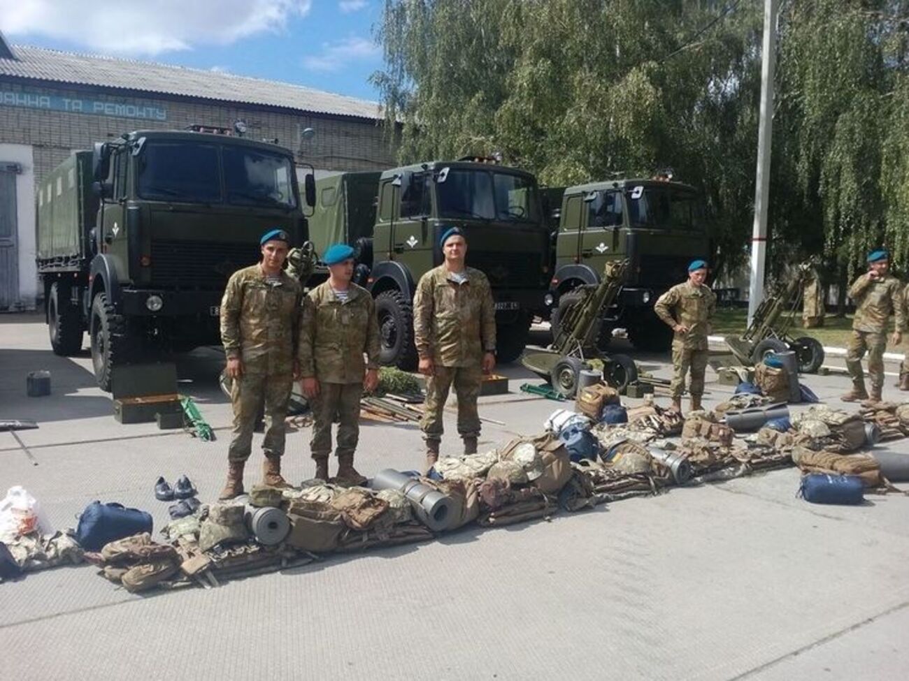 Сегодня украинские военные отправляются в Литву