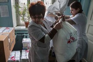 "Врачи без границ" оказывали помощь пострадавшим от конфликта на востоке Украины
