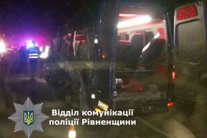 Последствия ДТП на автодороге Киев – Чоп