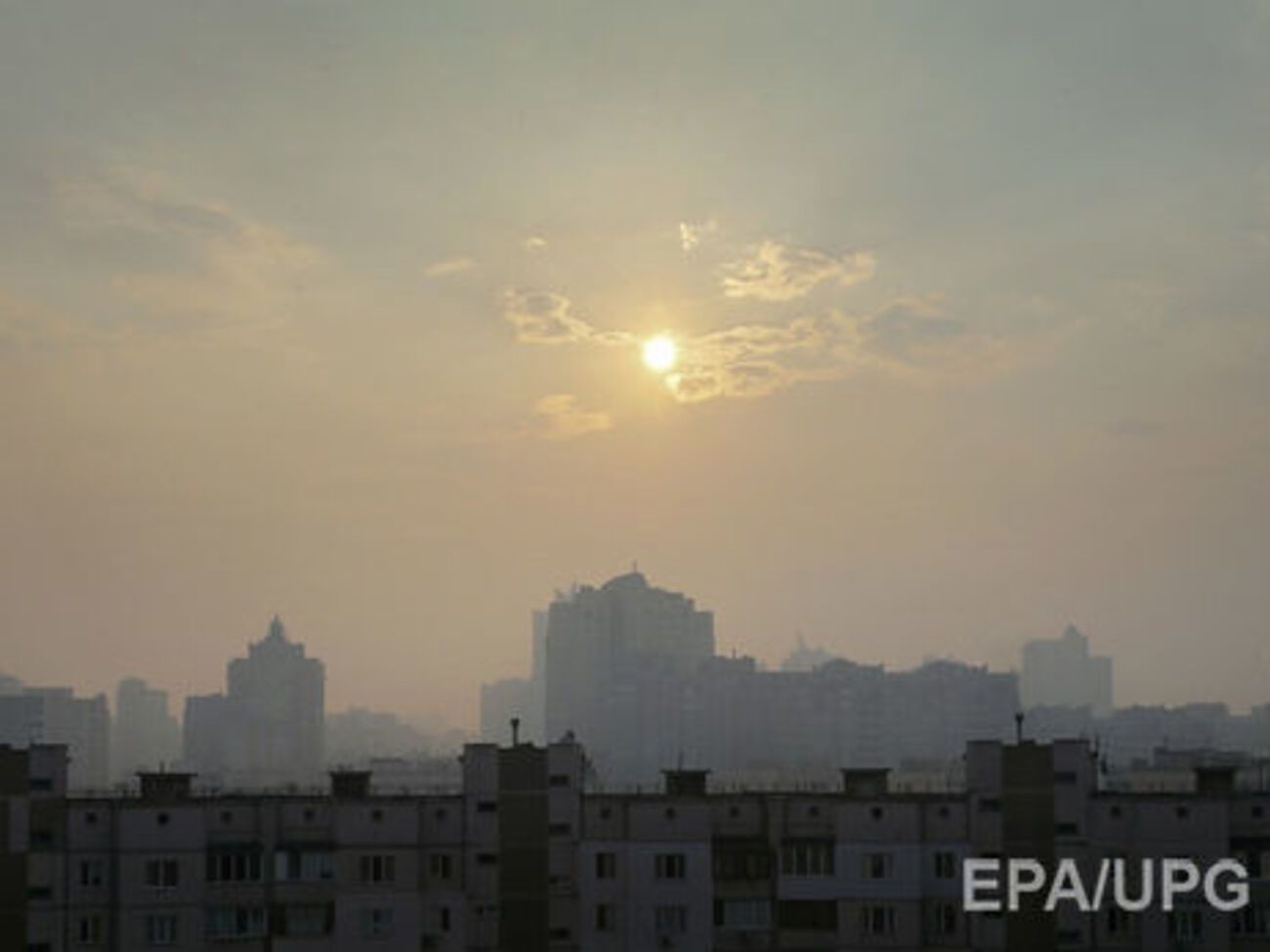 Воздух в Киеве начал очищаться