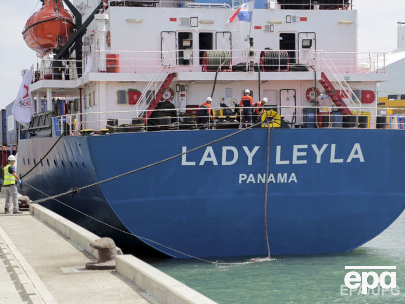 Гуманитарная помощь из Турции прибыла в порт Ашдода