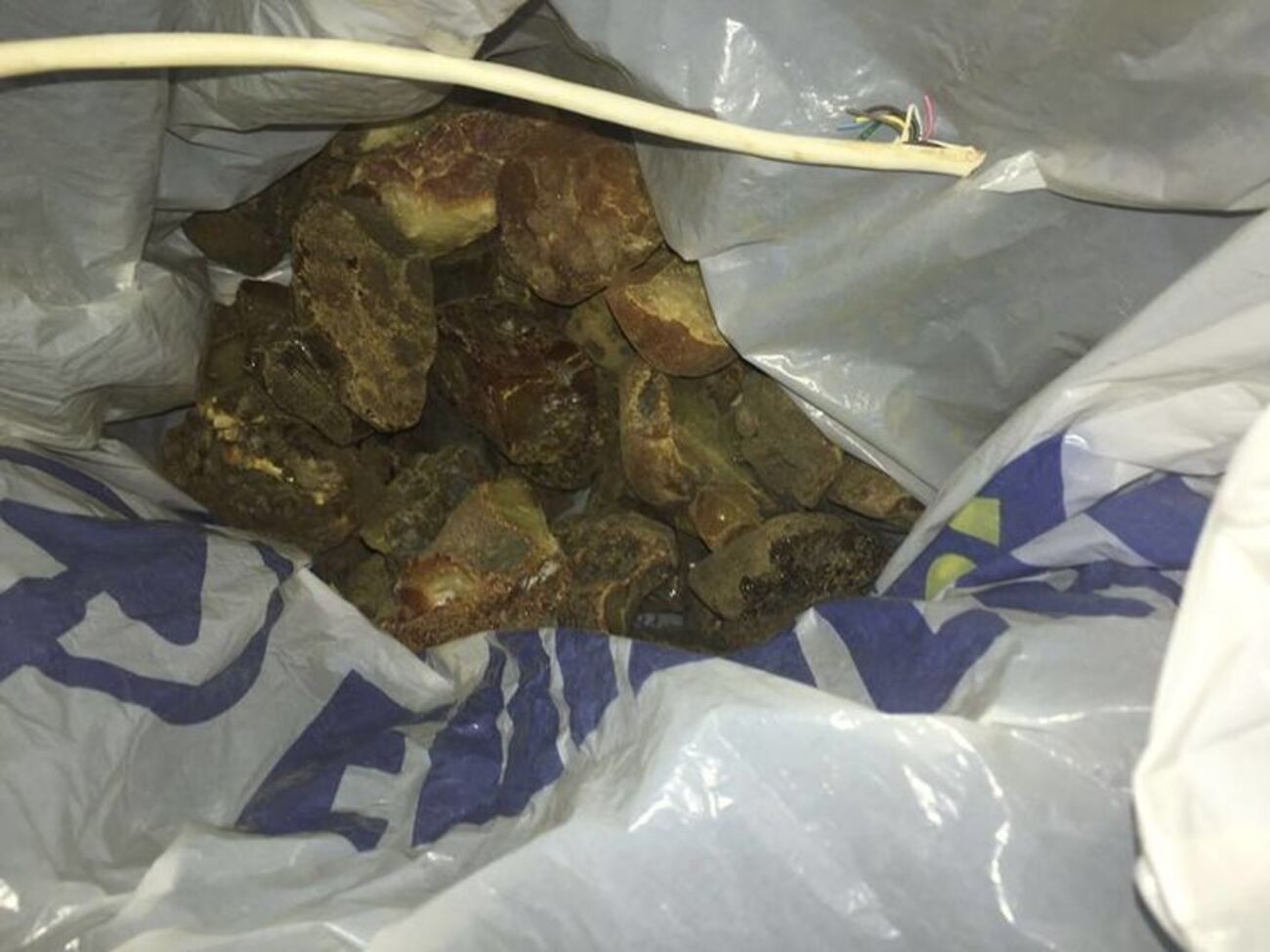 Фотографии с обысков фигурантов дела по незаконной добыче янтаря