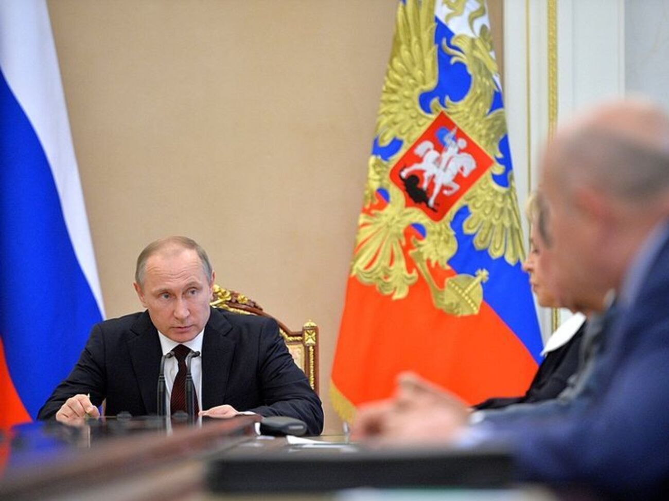 Путин провел заседание Совета безопасности РФ