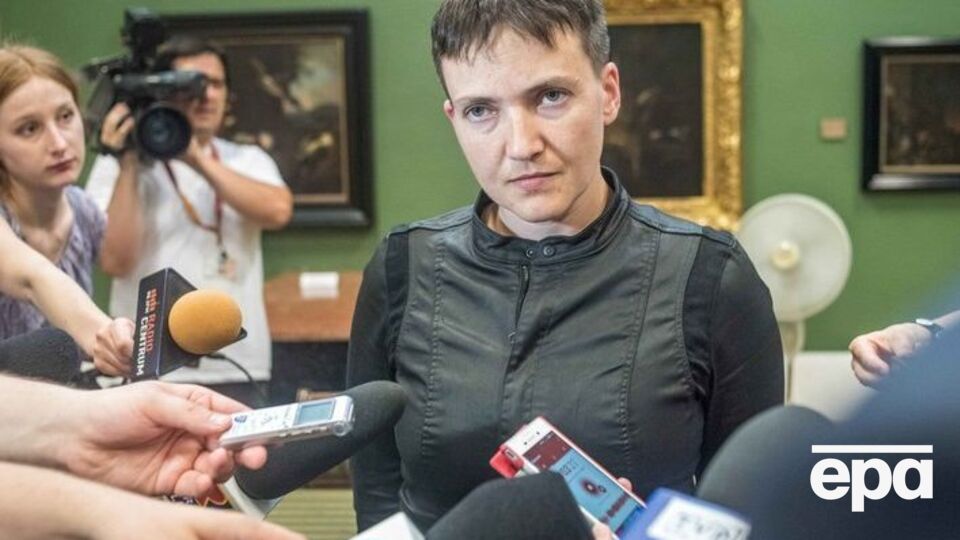 Савченко: Люди рассказывают, что мне надо полечиться, поберечь себя, но "после того, как решишь мой вопрос"