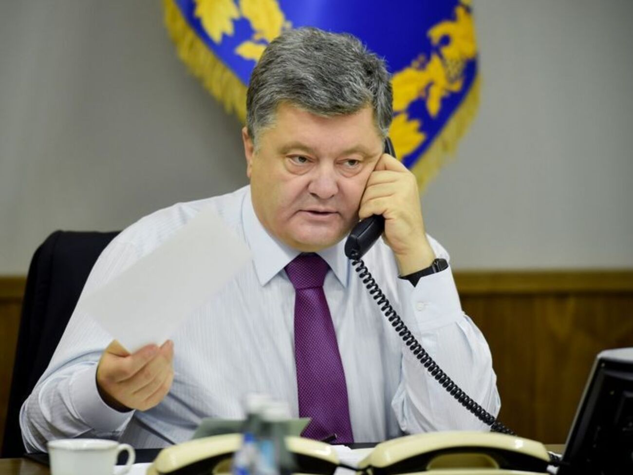Порошенко провел телефонный разговор с Дудой