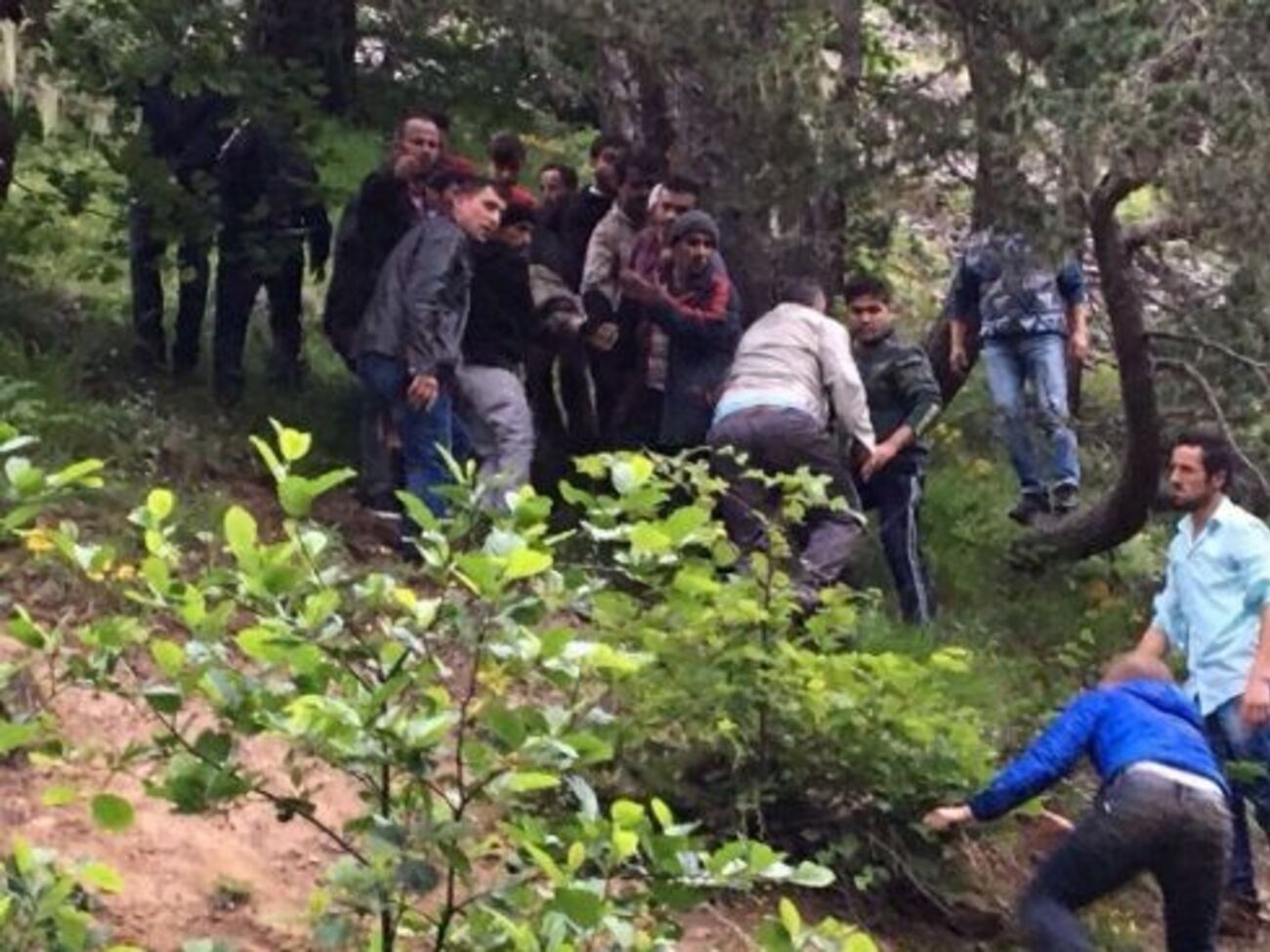 Вертолет разбился в горах в 40 км от населенных пунктов