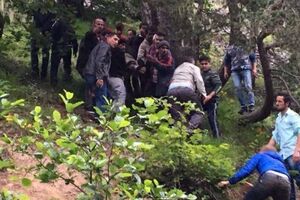 Вертолет разбился в горах в 40 км от населенных пунктов