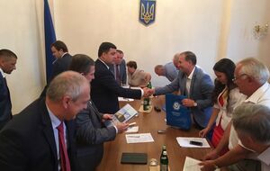 Гройсман встретился с руководством Федерации профсоюзов Украины