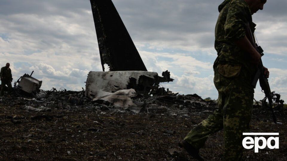 Самолет Ил-76 с украинскими военными на борту был сбит в июне 2014 года