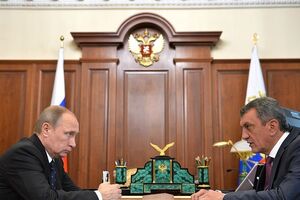 Сергей Меняйло (справа) о встрече с Владимиром Путиным: Сегодня – понятие растяжимое