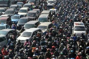 Пробку вызвали очереди в пункты оплаты проезда