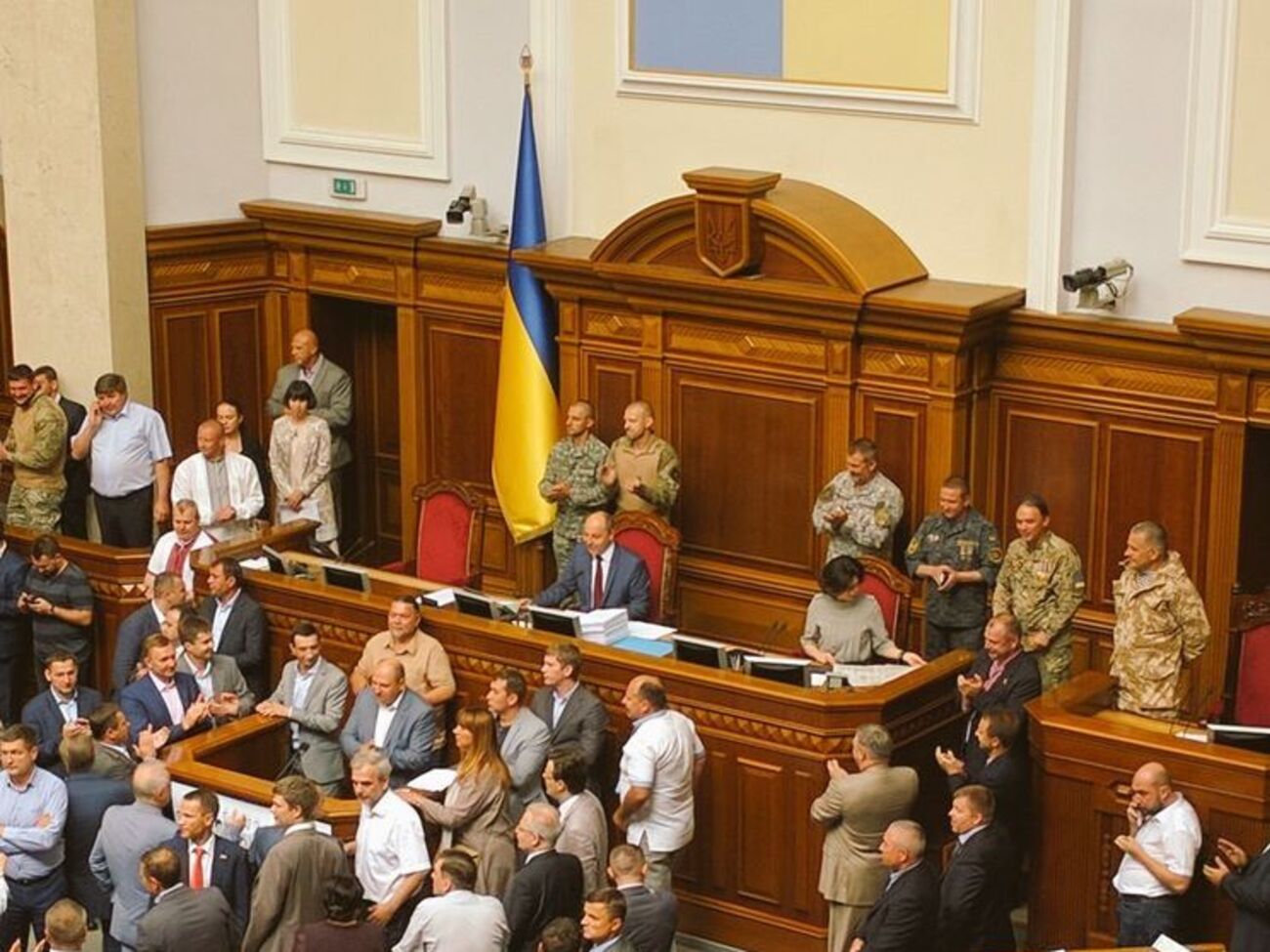 Нардепы решили препятствовать блокированию работы Рады