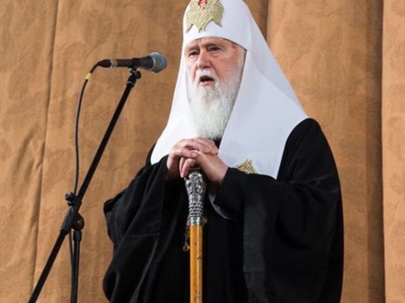 Филарет снова выступил в поддержку единой православной церкви в Украине