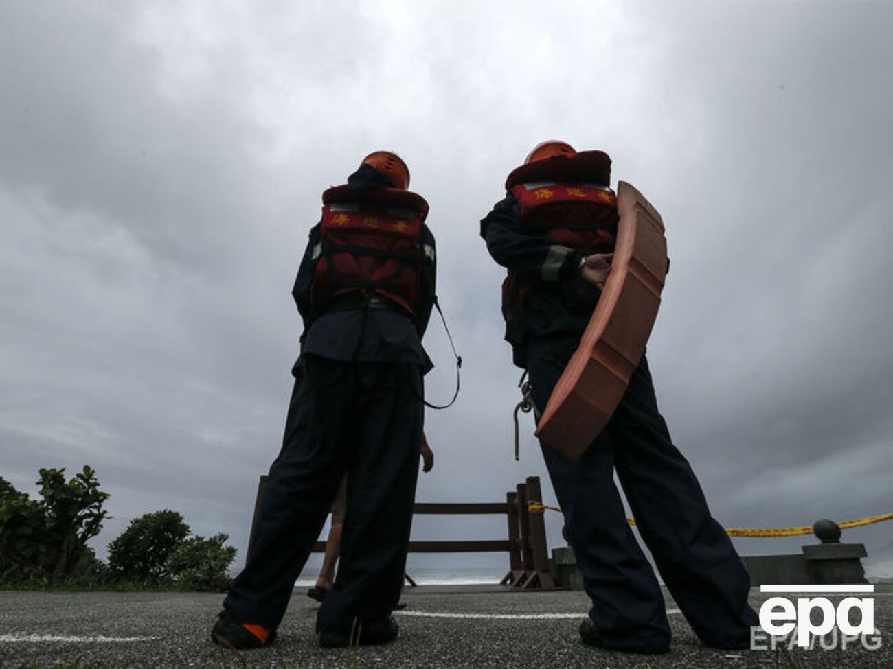 На Тайване ожидают тайфун