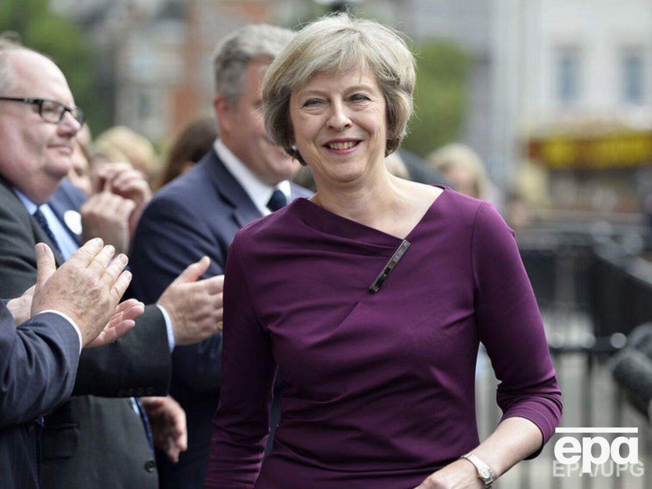 Мэй (на фото) или Лидсом станет второй женщиной-премьером Великобритании в истории