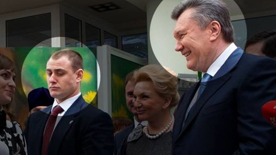 Один из охранников экс-президента Януковича, который теперь охраняет Порошенко