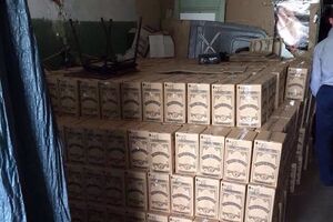 В Киеве изъяли 10 тонн контрафактного алкоголя