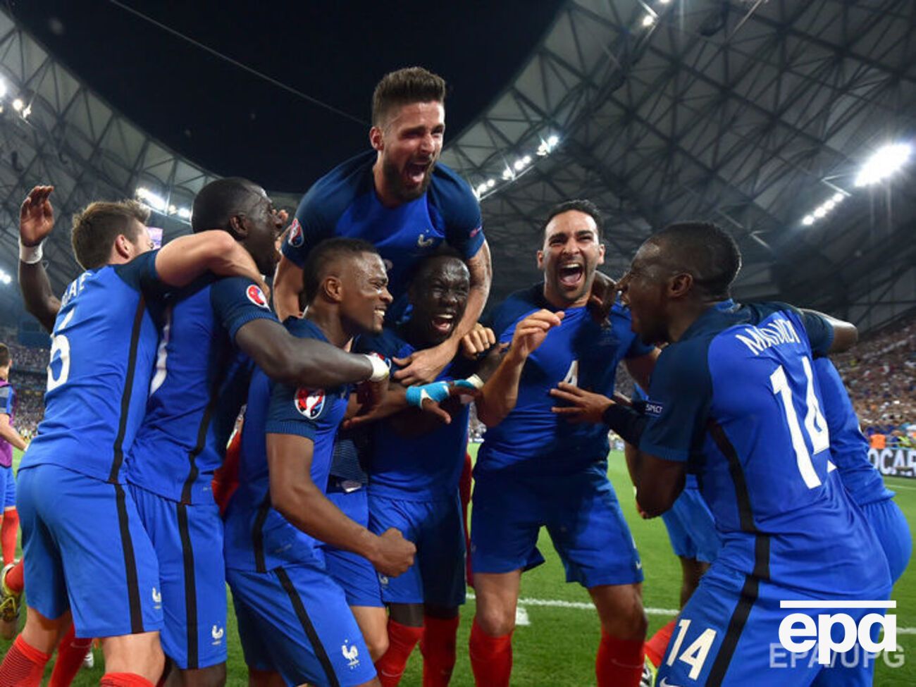 Франция выбила Германию с Евро 2016. Фоторепортаж