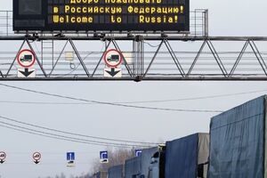 В Смоленской области на границе Беларуси и России скопились фуры с украинскими товарами