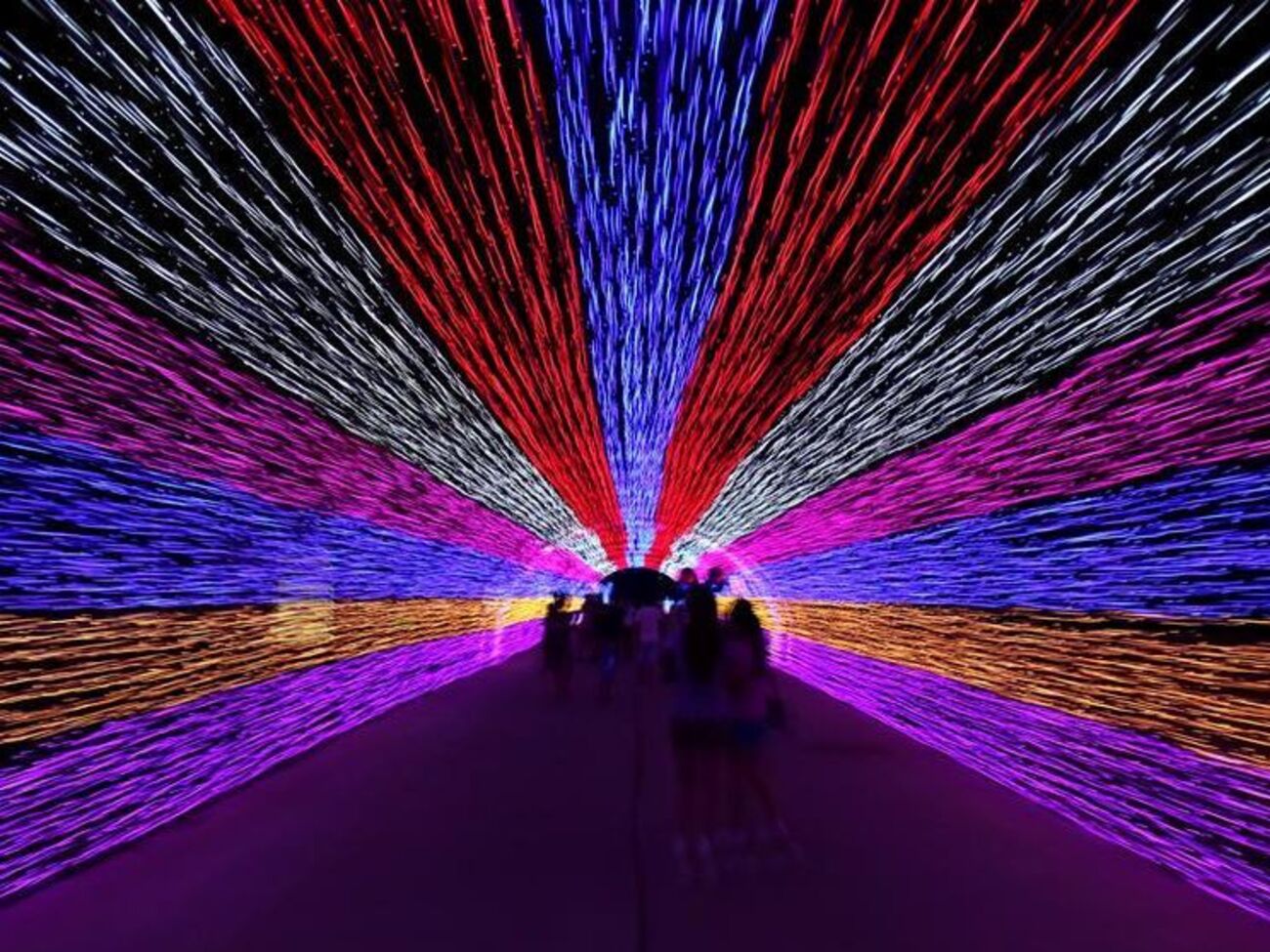 В Китае состоялся фестиваль света