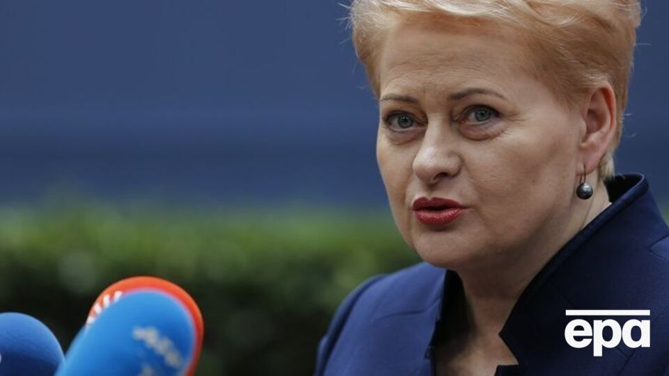 Грибаускайте заявила, что НАТО прошло "долгий путь осознания", поскольку Россия находится очень далеко от некоторых стран-членов Альянса