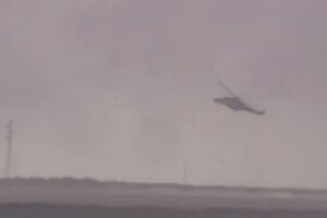 Падение российского вертолета