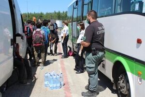 Задержание произошло у города Толна вблизи границы с Сербией