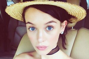 Яремчук надела купальник расцветки американского флага