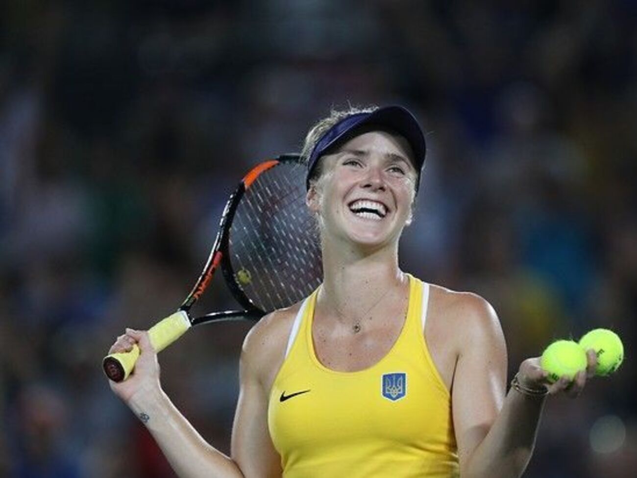 Свитолина в поединке с Уильямс старалась бороться за каждый мяч
