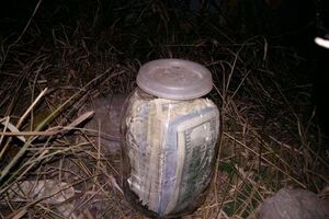 Банки были емкостью 1,5 и 2 л