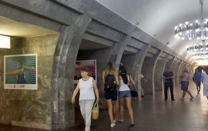 В столичном метро открылась фотовыставка в поддержку украинских олимпийцев