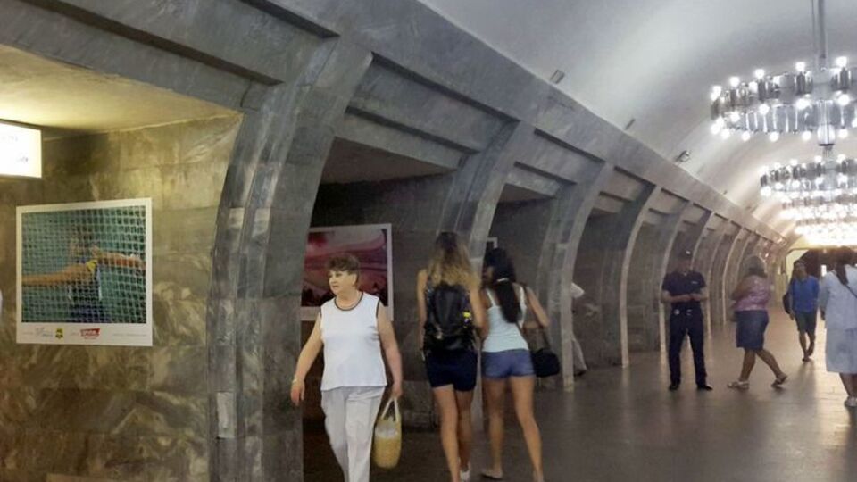 В столичном метро открылась фотовыставка в поддержку украинских олимпийцев