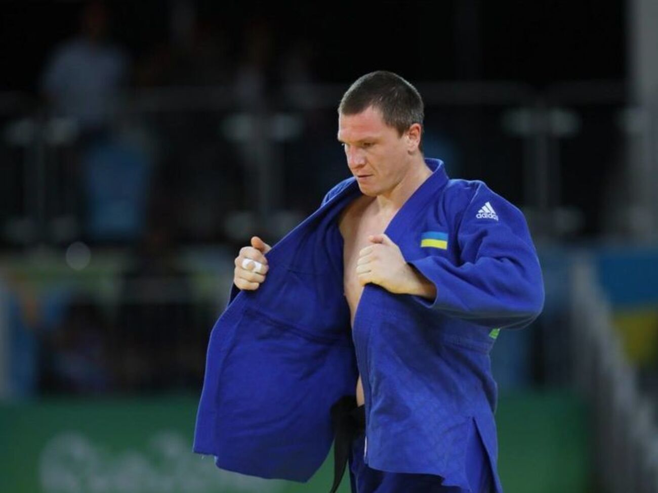 Во время боя Блошенко получил два сидо